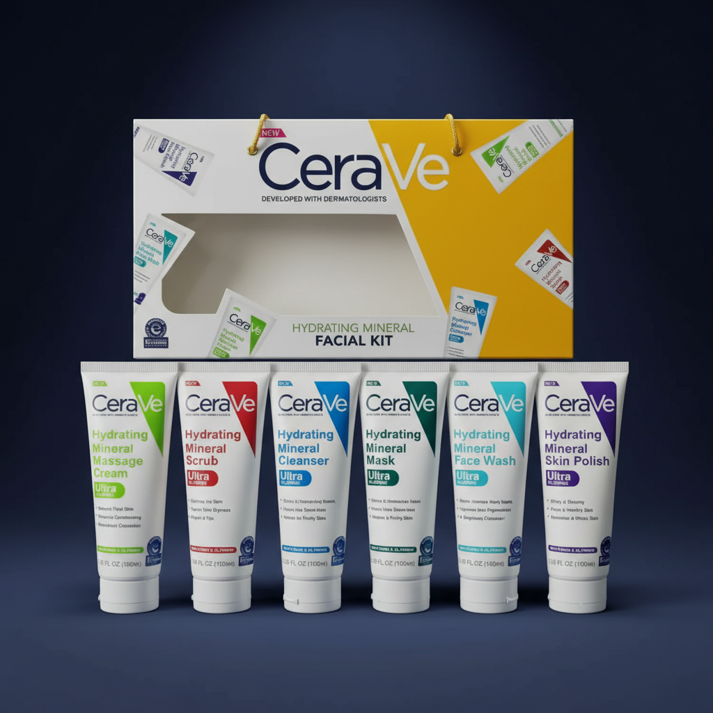 New Cerave Special Face Whitening Kit