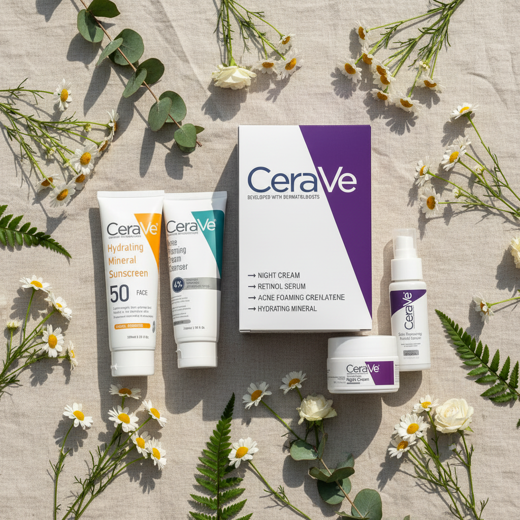 CeraVe Flat Lay